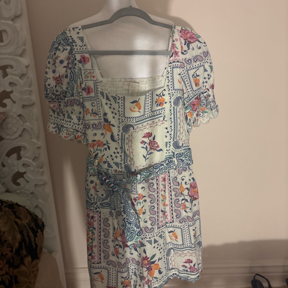 Caroline Constas Multicolor Patterned Garment - image 3